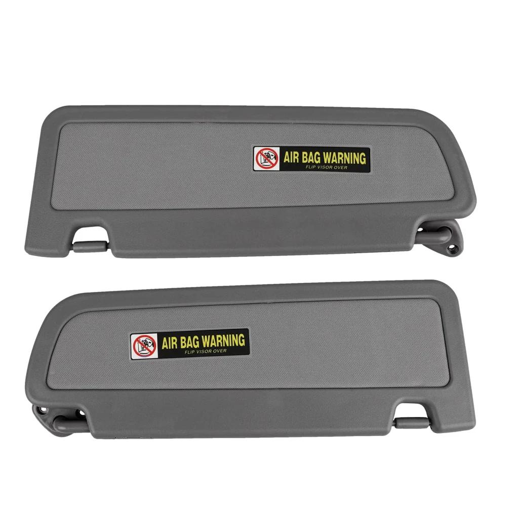 Dark Gray Sun Visor Compatible with Honda Civic 2006 2007 2008 2009 2010 2011 Replaces 83230-SNA-A01ZA 83230-SNA-A01ZB