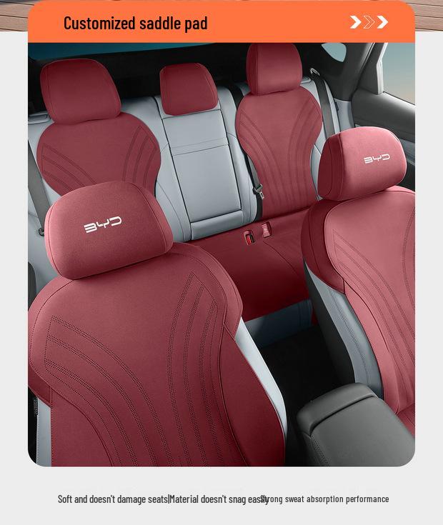 BYD Seal 07 DMI Suede Saddle Seat Cushion Cover