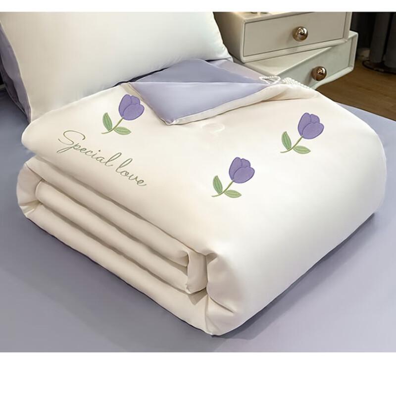 LISM Eisseide Sommerdecke 4-teiliges Set