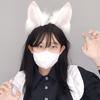 Adult Teens Cosplay Foxes Ear Shape Headband Electric Moving Ear Hair Hoop Makeup Rechargeable Cosplay Headpieces