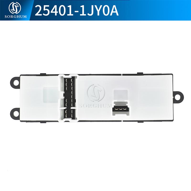 Master Window Switch For Nissan Tiida Versa Teana Rogue Pathfinder 2004 Passenger Glass  Lifter Button 25401-1JY0A 25411-AX010