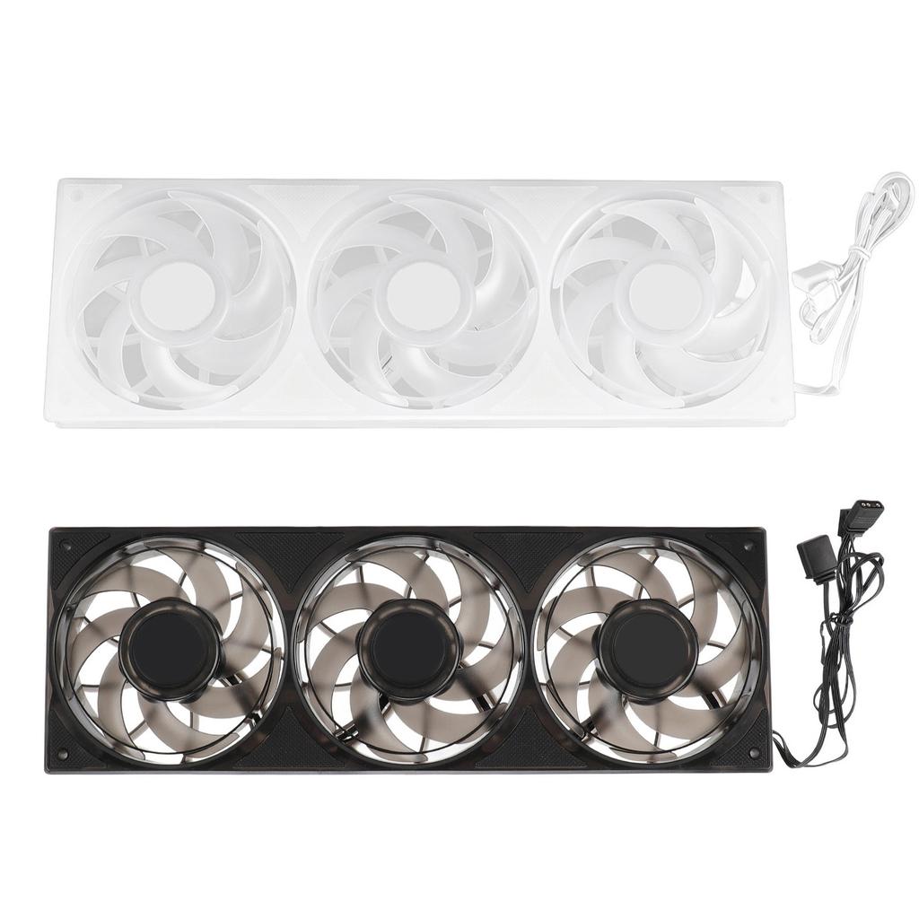 360mm 3 In 1 Computer Case Fan 5V ARGB 2200RPM 4 Pin PWM MFDB Dynamic Pressure Bearing 7 Blades Quie