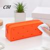 Supplies Bag Silicone Pencil Case, Cute Heart Star Shape Large Pouch, Case Soft Pen for Students, School Stationery Organizer