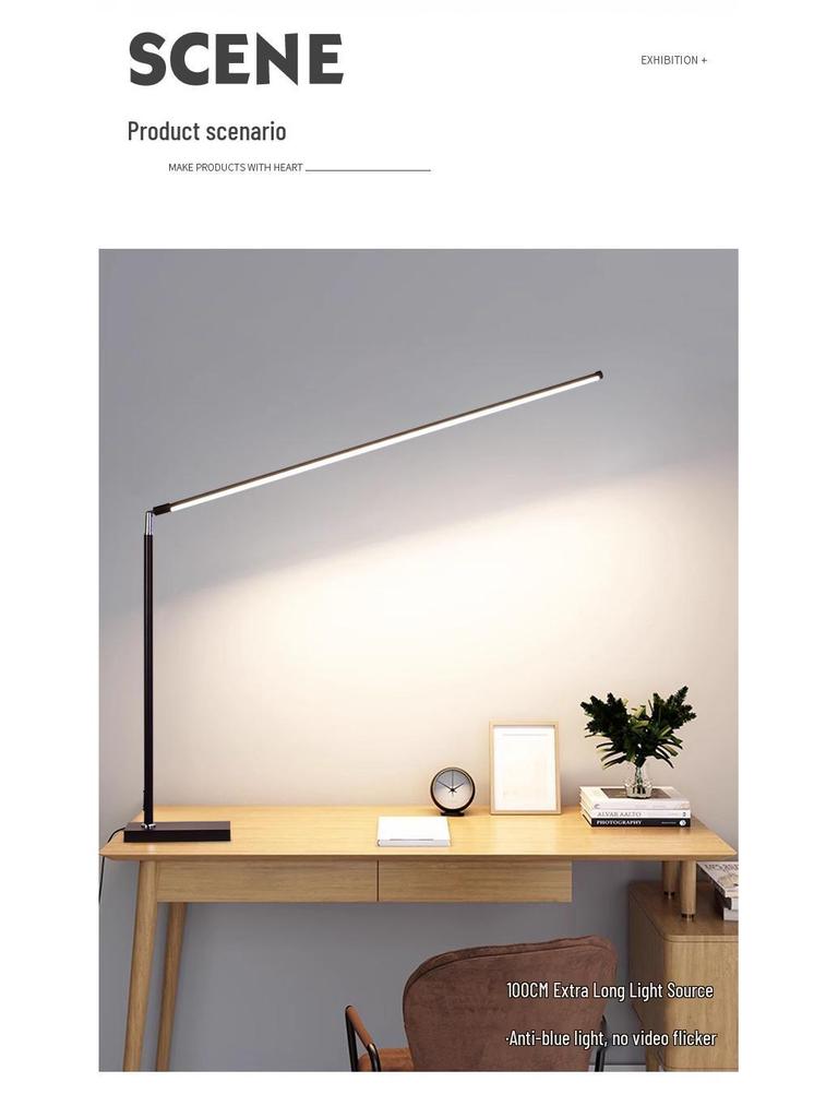 Smart LED Desk Lamp for Kids - Eye Protection, Student Reading & Writing Light