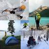 RANDY SUN Waterproof Fully Perfect for SGS Highly Temperature Cold and Odor Perfect for Outdoor Mountain and Sports Socks Socks, Waterproof, Fishing,