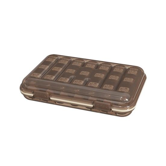 Weekly Pill Organizer Morning Noon Evening 3 Times A Day Pill Storage Box Large Capacity Portable Travel 7-Days Medication Dispenser