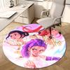 1pc Fantasy Heroes Round Carpet, Made of Polyester,Perfect for Decorating Office Chairs, Living Rooms