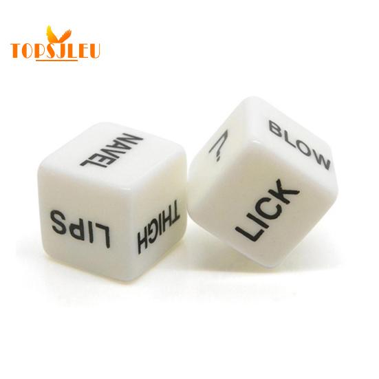 Sexy Reusable Dice Set - 1/2/4/5Pcs, Safe, Exciting, Luminous Design, Tricky Night Club Toy for Endless Fun