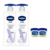 Vaseline Deep Restore Body Lotion & Lip Balm Set