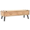 Vidaxl TV Cabinet, Solid Fir Wood, 120 X 33 X 35 Cm