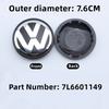 For VW 56/60/65/70/76mm 4PCS Car Wheel Hub Cap Badge TFBC-Y207 for VW Jetta MK5 Golf Passat Santana Beetle CC Wheel Center Caps ES1