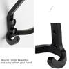 Wall Hooks Hangers Door Wall Mounted Clothes Coat Hooks Aluminum Heavy Load Rack For Kitchen Bathroom Hanging Hardware Organizer