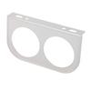 2 Hole Gauge Panel Gauge 2‑1 16 Inch 52MM Universal Metal Car Meter Mount Instrument Panel