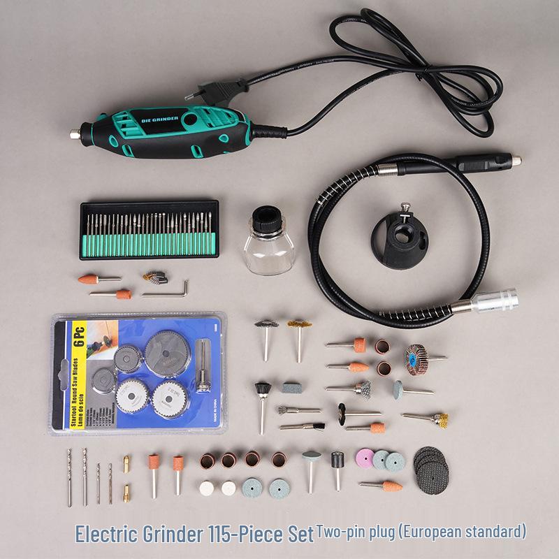 Multifunctional Electric Drill & Grinder Set for Carving and Polishing - Free Shipping