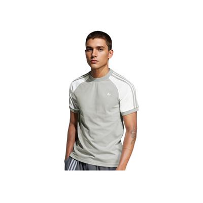 Originals Cali T-shirt Sport Décontracté Col Rond Manches Raglan Manches Courtes T-shirt Homme Hauts Kaki Clair KA3865