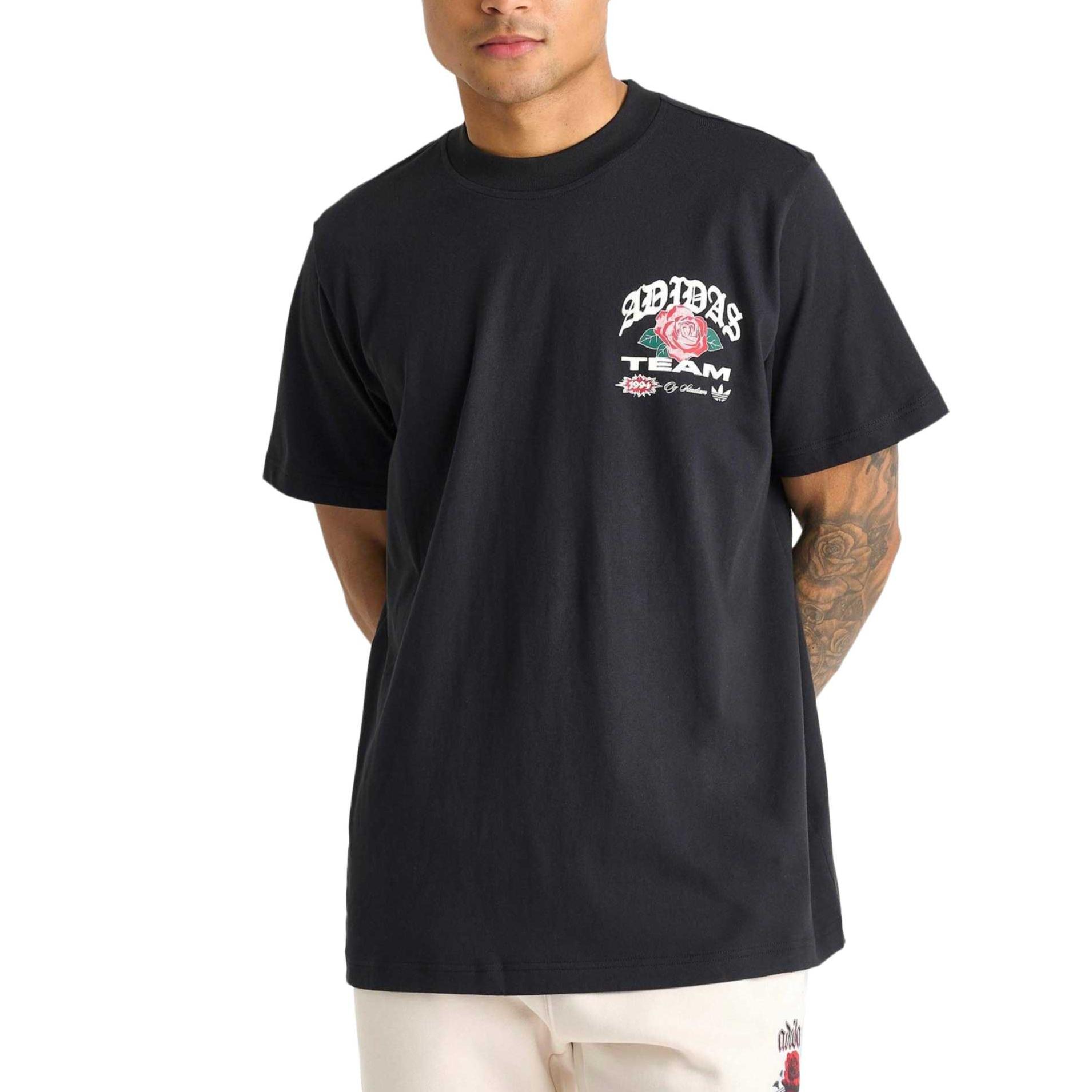

Adidas Originals Solid Color Round Neck Comfortable Loose T-Shirt Men tops KD0482 XL
