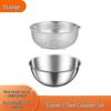Stainless Steel Multi-Use Kitchen Basin: Draining, Washing, Mixing, and Rinsing.