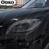 For Mercedes Benz ML Class W166 2012-2015 ML320 ML350 63 Car Headlight Protective Film Transparent Black TPU Sticker