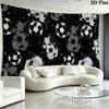 Soccer Wall Tapestry Aesthetic Wall Hanging Printed Fabric Blanket Decorative Tapestries for Bedroom Living Room Home Decor