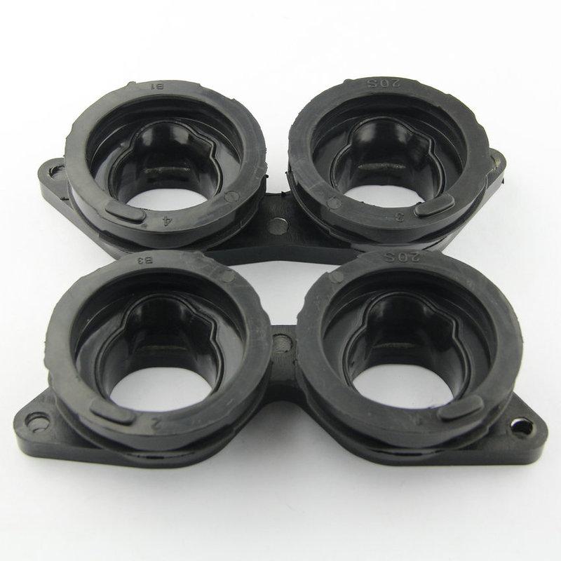 FZ6R 2009-2017 F Z6 R Motorcycle Carburetor Interface Adapter Intake Manifold For Yamaha FZ6 FZ6R 20S-13586-00 20S-13596-00