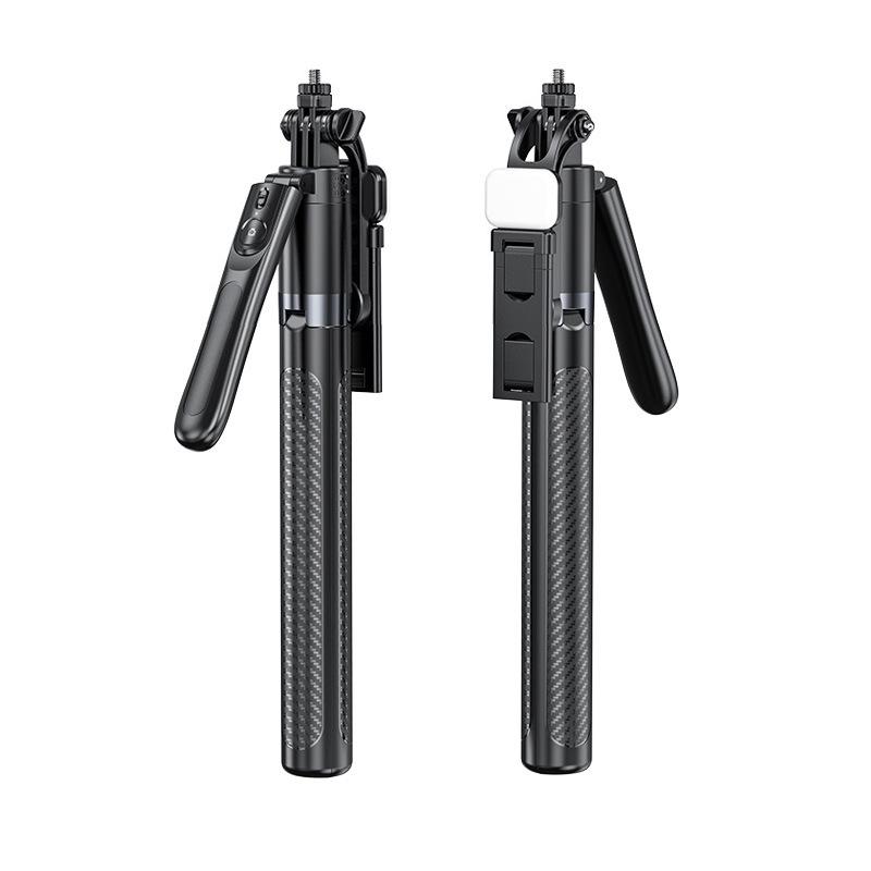 Portable Selfie Stick & Stabilizer with Retractable Stand for Mobile Photography and Live Streaming