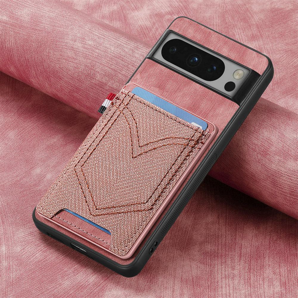 For Google Pixel 10A 9A 10 Pro XL 5G Card Leather Back Case Magnet Car Mount Holder Bumper Shell Pixel 9 Pro XL Case Shockproof