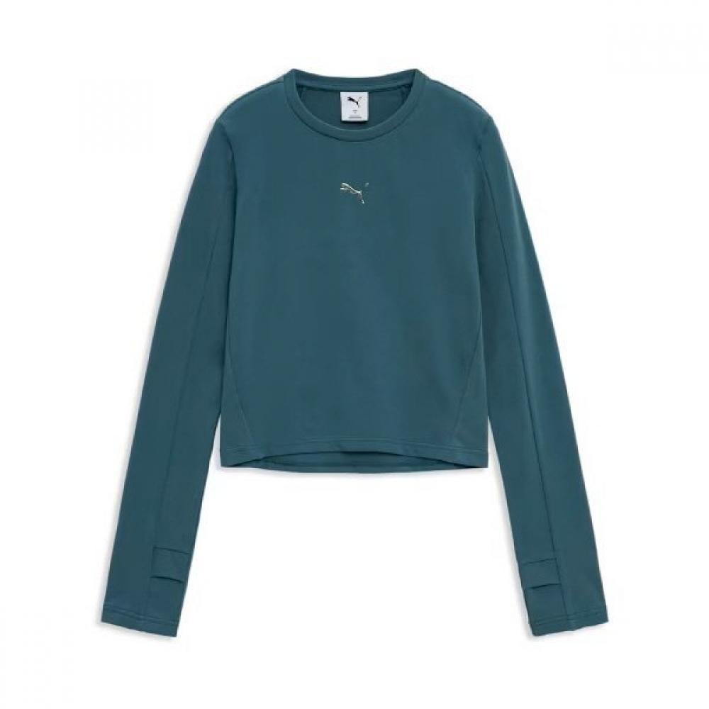 Puma 633246 23 89 Damen T-Shirt mit langen Füßen und schmalen Ärmeln, Dare To LongSleeve Tee, Dare To LongSleeve...