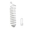 Stainless Steel Bird Feeder Arbitrarily Fixed Hanging Typ Bird Apple Fork Toy Bird Cage Supplies Parrot Meat Feeding Fork Bird