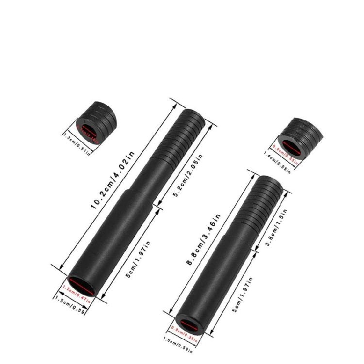 5Pcs Golf Club Butt Extender Portable Extenders Shaft Golf Club Shaft Extension Stick for Steel/Wood Shaft Putter