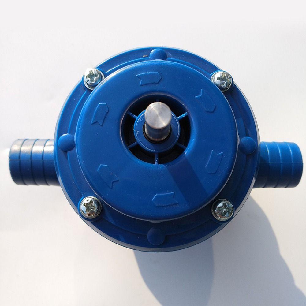 Small Liquid Transfer Pump Round Shank Self Suction Centrifugal Pump Electric Drill Pump  Outdoor
