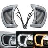 Motorcycle Tracer Headlight Vent Accent LED Indicator Lights For Harley Road Glide 2015 2016 2017 2018