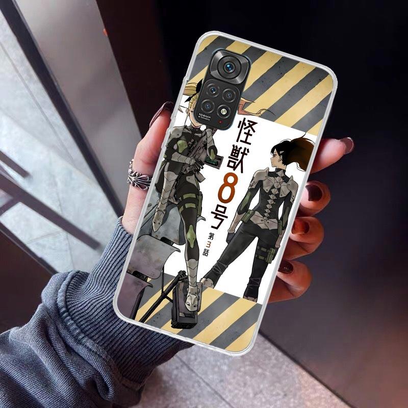 Kaiju No. 8 Anime Phone Case for Xiaomi Redmi Note 15 14 14S 13 12 12S 11 Pro Plus 11E 11T 11S 10S 5G Soft Cover Fundas Redmi No