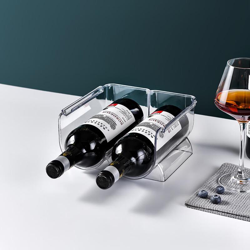 

Transparent Stackable PET Wine Rack