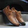 Men's Casual Shoes Fashion Driving Shoes For Men  Loafers Genuine Leather Men Shoes Plus Size 48