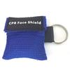 8 Pcs Random Color CPR Resuscitator Mask Life Keychain Disposable Emergency Skill Training Face Shield For Health Care