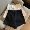 Chic High-Waisted A-Line Pants - Women's Street Style Autumn/Winter, Slimming Wide Leg Casual Trousers