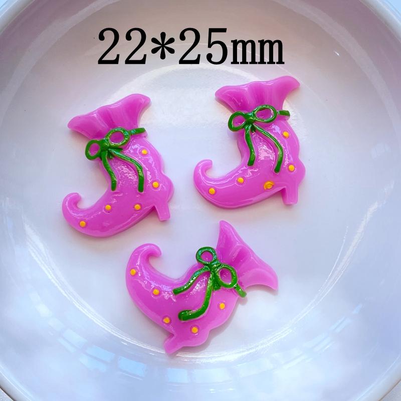 10Pcs New Cute Hand Drawn Halloween Series Flat Back Resin Cabochons Scrapbooking DIY Jewelry Craft Decoration Accessorie