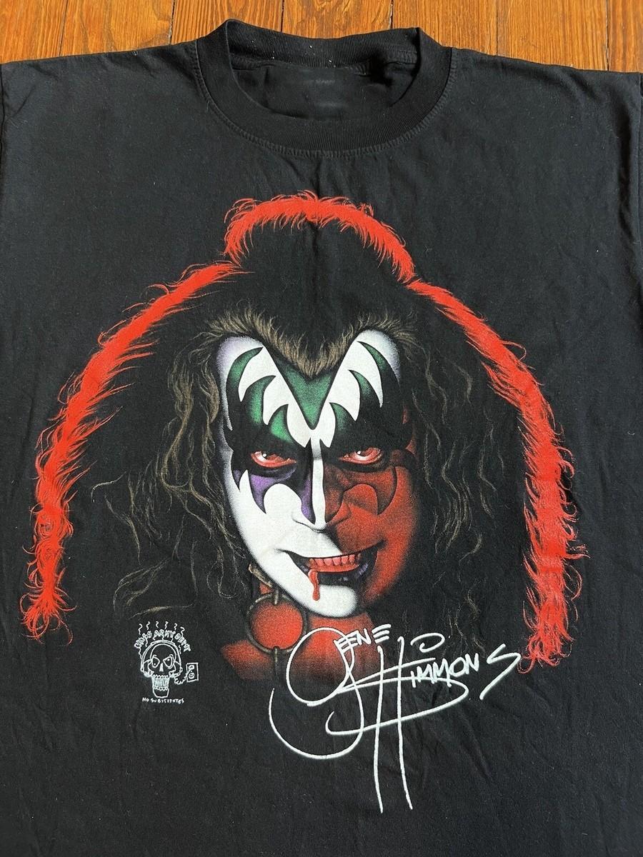 Gene Simmons Big Face 90s Rock Band Tee Shirt S-5XL HT672 M