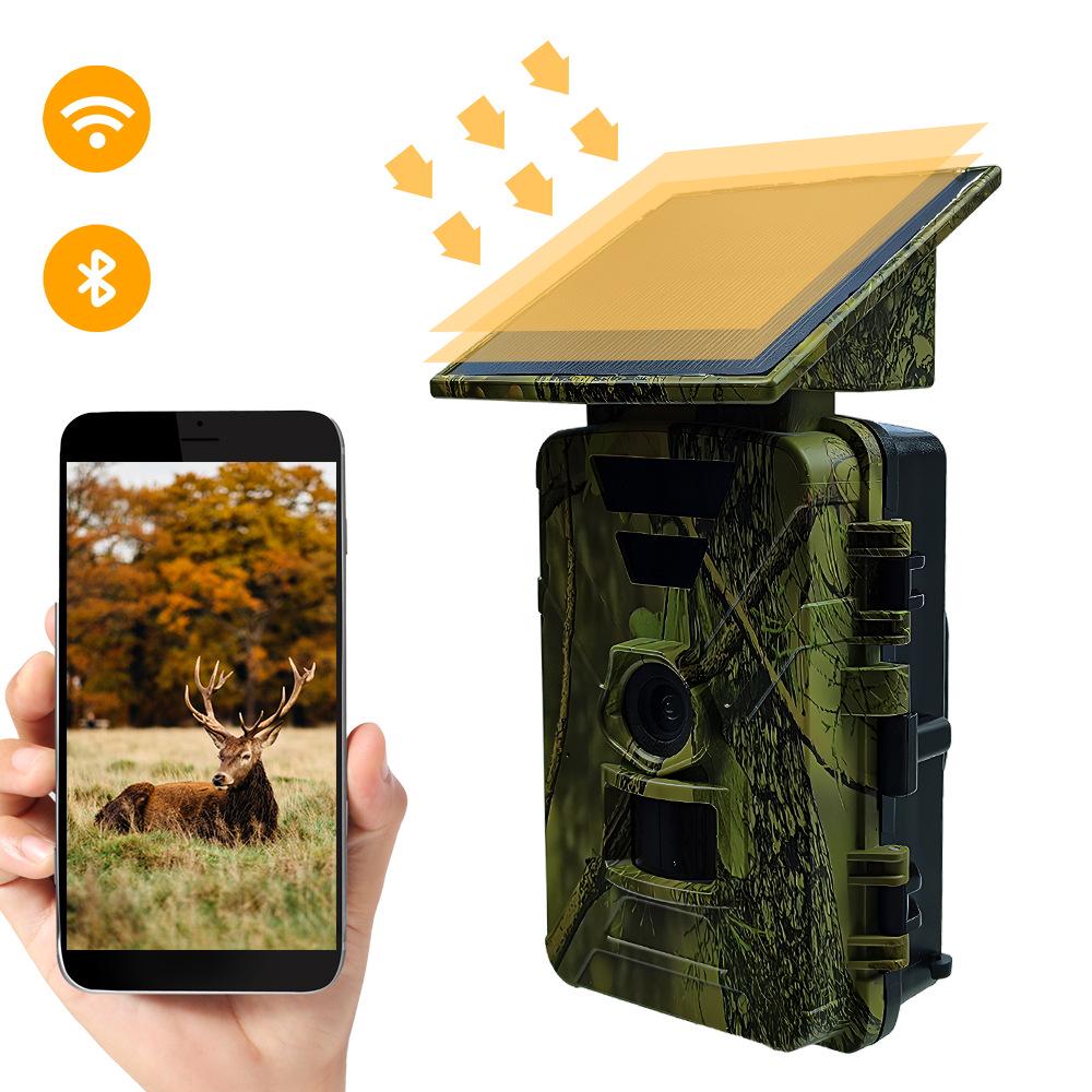 8K WiFi Trail Camera with 5200mAh Solar Battery & Infrared Capabilities