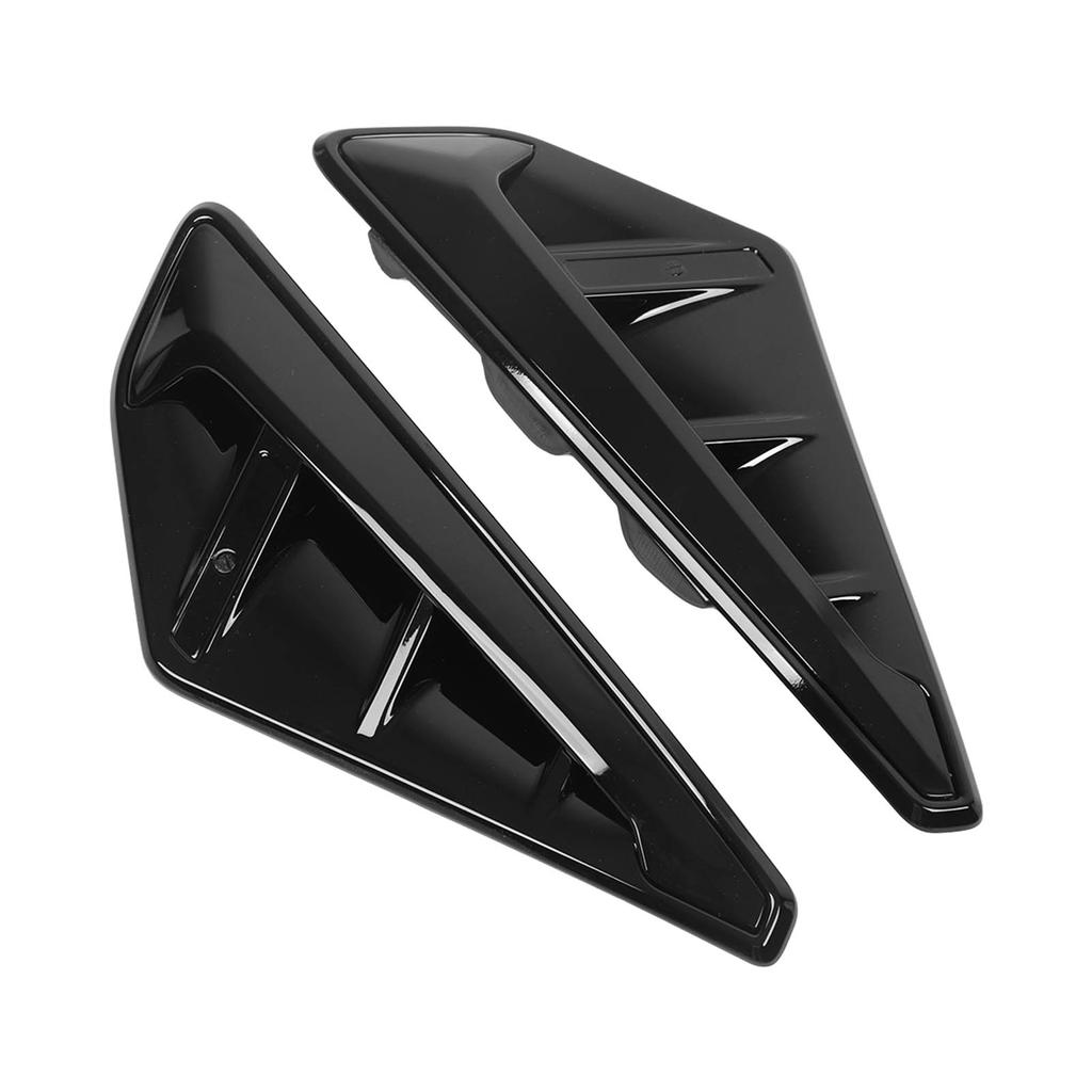 2pcs Gloss Black Side Air Duct Vent Trim Covers Wing Grille Air Intake Panel for X5 G05 2019‑2022