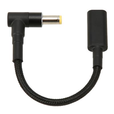 USB C To DC Adapter for Type C To 5.5x1.7mm Port Laptops 100W Type C Laptop Charging Cord