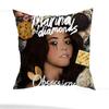Marina Pillow Case Square Double-Sided Printing Short Plush Sofa Cushion Cover Bedroom Bedside Pillow