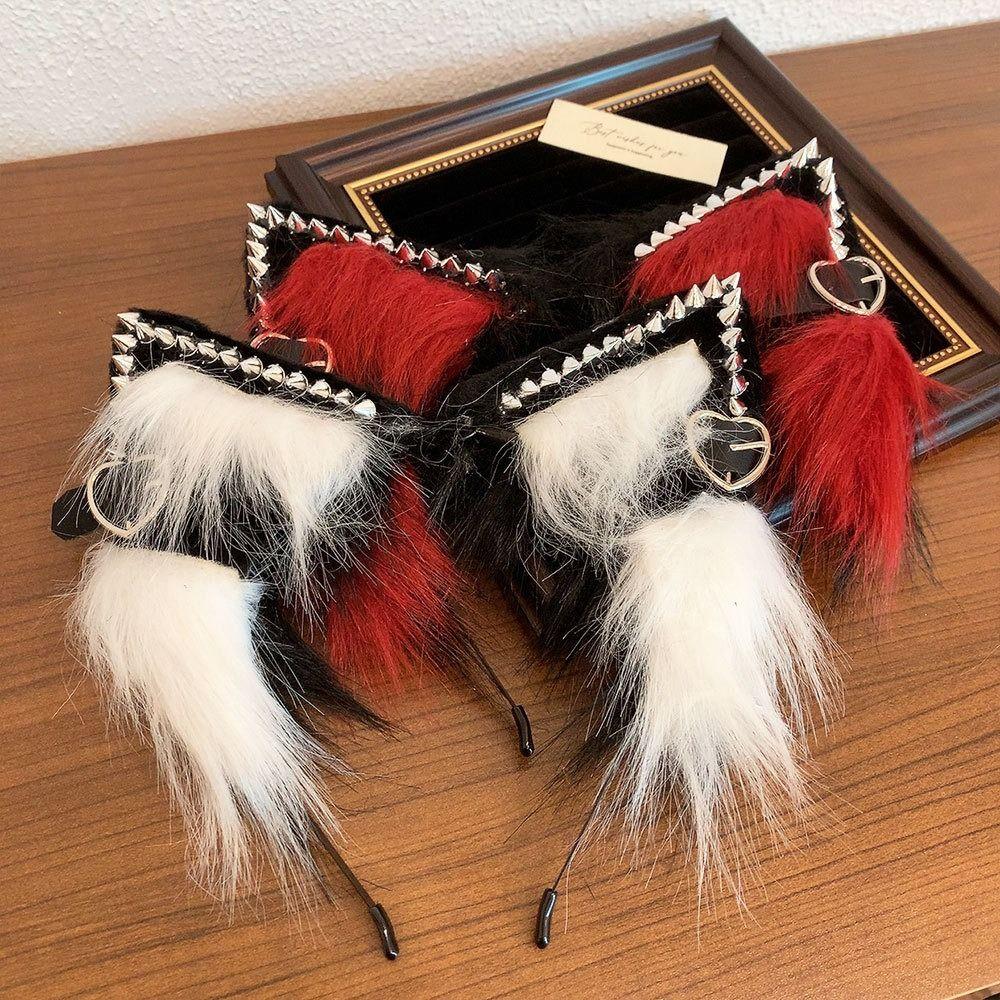 Hairpin Plush Headband Belt Halloween Cosplay Costume Fashion Cat Ear Lolita Hair Band  Girls