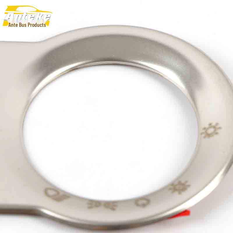 Haval H7 Headlight Control Decorative Frame Stainless Steel Switch Sequin Sticker