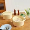 1/12 Puppenhaus Mini Sahne-Pilzsuppe Topf Modell Puppenhaus Simulation Küchen Dekoration Zubehör Rollenspiel Spielzeug