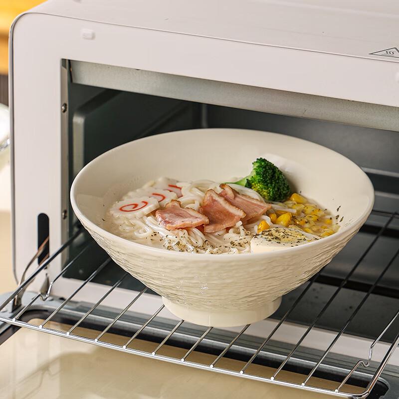 Cream Style Ceramic Serving Bowl Set