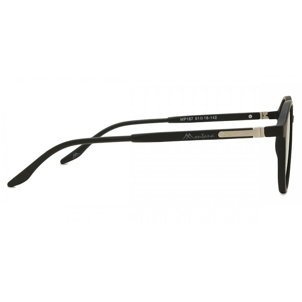 Montana Eyewear Mp187 Polarized Mp187 Unisex Sunglasses