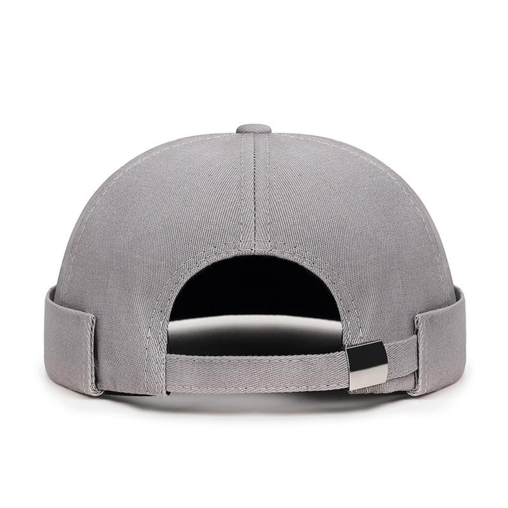 New Embroidery Men'S Beanie Breathable Coconut Tree Tang Caps Thin Style Adjustable Hip Hop Hat Landlord Hat