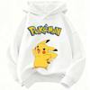 Felpa per Bambini Pikachu 2026 Nuovo Stile Felpa Sportiva per Ragazzi Felpa con Stampa Cartoni Animati per Ragazze Primavera-Autunno Maniche Lunghe Felpa Casual