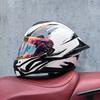 DOT Full Helmet Double Mirror Helmet Men's Four-season Universal Hard Hat Female Knight Locomotive Double Lens